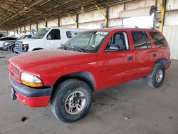 Salvage cars for sale at Phoenix, AZ auction: 2001 Dodge Durango