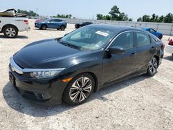 Salvage cars for sale from Copart Houston, TX: 2016 Honda Civic EX
