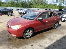 Salvage cars for sale at Harleyville, SC auction: 2010 Hyundai Elantra Blue