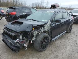 Salvage cars for sale at Leroy, NY auction: 2017 Subaru WRX STI Limited