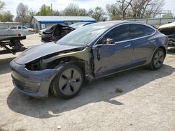 Vehiculos salvage en venta de Copart Wichita, KS: 2019 Tesla Model 3