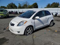 Salvage cars for sale at Vallejo, CA auction: 2008 Toyota Yaris