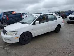 Salvage cars for sale at Indianapolis, IN auction: 2003 Mitsubishi Lancer LS