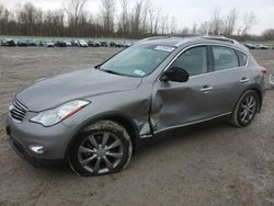 Salvage cars for sale at Leroy, NY auction: 2010 Infiniti EX35 Base