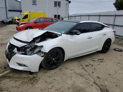Salvage cars for sale from Copart Windsor, NJ: 2016 Nissan Maxima 3.5S