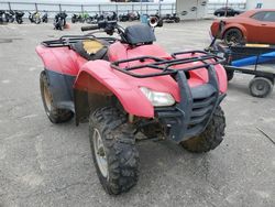 Salvage motorcycles for sale at Fresno, CA auction: 2007 Honda TRX420 TE