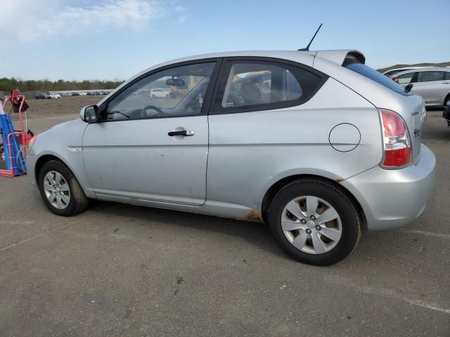 2010 Hyundai Accent Blue