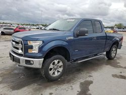 Salvage trucks for sale at Sikeston, MO auction: 2015 Ford F150 Super Cab