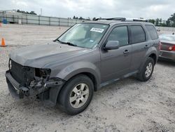 Salvage cars for sale at Houston, TX auction: 2012 Ford Escape Limited