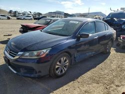 Honda Accord LX salvage cars for sale: 2013 Honda Accord LX