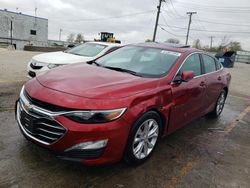 Salvage cars for sale from Copart Chicago Heights, IL: 2021 Chevrolet Malibu LT