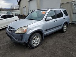 Salvage cars for sale at Center Rutland, VT auction: 2003 Honda CR-V EX