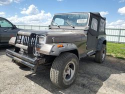 Vehiculos salvage en venta de Copart Mcfarland, WI: 1995 Jeep Wrangler / YJ S