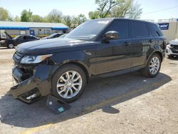 Salvage cars for sale from Copart Wichita, KS: 2016 Land Rover Range Rover Sport HSE