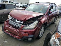 Salvage cars for sale at Martinez, CA auction: 2013 Subaru Outback 2.5I Limited