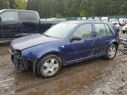 Vehiculos salvage en venta de Copart Graham, WA: 2001 Volkswagen Golf GLS