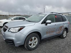 Salvage cars for sale at Ottawa, ON auction: 2017 Subaru Forester 2.5I