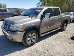 Salvage cars for sale from Copart Arlington, WA: 2006 Nissan Titan XE