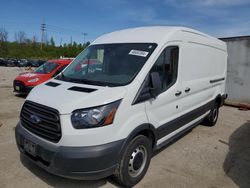 Salvage cars for sale at Bridgeton, MO auction: 2017 Ford Transit T-250