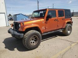 Jeep Wrangler salvage cars for sale: 2010 Jeep Wrangler Unlimited Sahara