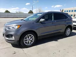 Salvage cars for sale at Littleton, CO auction: 2021 Ford Edge SEL
