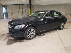 Mercedes-Benz salvage cars for sale: 2015 Mercedes-Benz C 300 4matic