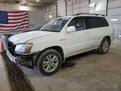 Toyota Highlander Hybrid salvage cars for sale: 2007 Toyota Highlander Hybrid