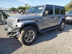 Salvage cars for sale at Riverview, FL auction: 2020 Jeep Wrangler Unlimited Sahara