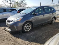 Salvage cars for sale at West Mifflin, PA auction: 2012 Toyota Prius V