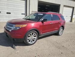 Salvage cars for sale from Copart Des Moines, IA: 2015 Ford Explorer XLT