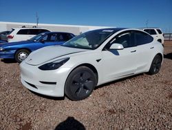 Salvage cars for sale from Copart Phoenix, AZ: 2022 Tesla Model 3