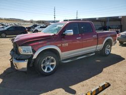 Salvage cars for sale from Copart Colorado Springs, CO: 2014 Dodge 1500 Laramie