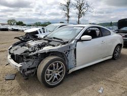 Salvage cars for sale at San Martin, CA auction: 2015 Infiniti Q60 Journey