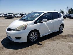 Salvage cars for sale from Copart Rancho Cucamonga, CA: 2010 Honda FIT Sport