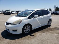 Honda FIT Sport salvage cars for sale: 2010 Honda FIT Sport