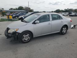 Salvage cars for sale from Copart Orlando, FL: 2009 Toyota Corolla Base