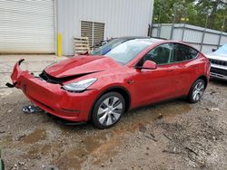 Salvage cars for sale from Copart Austell, GA: 2023 Tesla Model Y