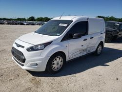 Salvage cars for sale from Copart San Antonio, TX: 2015 Ford Transit Connect XLT