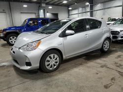 Salvage cars for sale from Copart Ham Lake, MN: 2014 Toyota Prius C