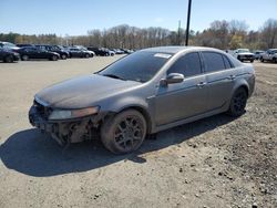 Salvage cars for sale at East Granby, CT auction: 2008 Acura TL