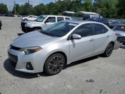 Salvage cars for sale at Savannah, GA auction: 2014 Toyota Corolla L