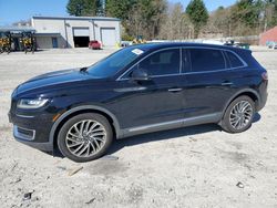 Salvage cars for sale at Mendon, MA auction: 2019 Lincoln Nautilus Reserve