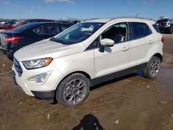 Salvage cars for sale at Elgin, IL auction: 2019 Ford Ecosport Titanium
