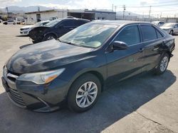 Salvage cars for sale at Sun Valley, CA auction: 2015 Toyota Camry LE