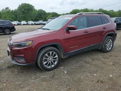 Salvage cars for sale at Conway, AR auction: 2021 Jeep Cherokee Latitude Plus