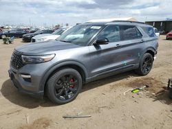 Salvage cars for sale at Brighton, CO auction: 2021 Ford Explorer ST