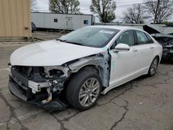 Salvage cars for sale at Moraine, OH auction: 2014 Lincoln MKZ