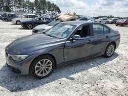 Salvage cars for sale at Loganville, GA auction: 2017 BMW 320 I