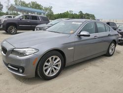 BMW 528 i salvage cars for sale: 2015 BMW 528 I