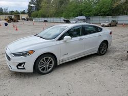 Salvage cars for sale from Copart Knightdale, NC: 2019 Ford Fusion Titanium